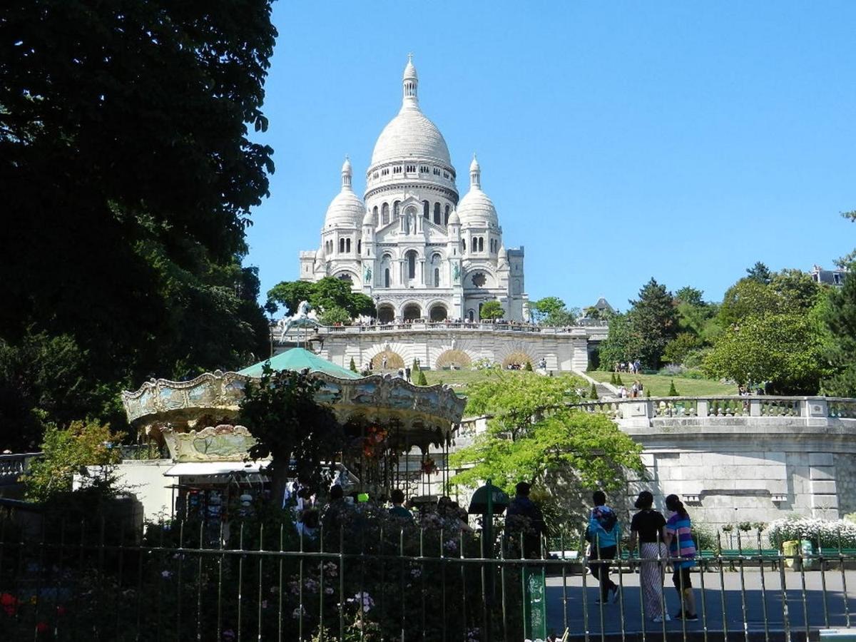 Very Large Private Room With Own Bathroom, In Montmartre Apartment París Exterior foto